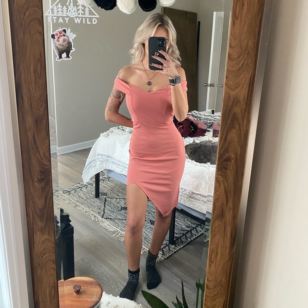 Pink dress